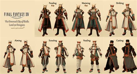 All The Drowned City of Skalla Sets in one BIG picture : r/ffxiv.